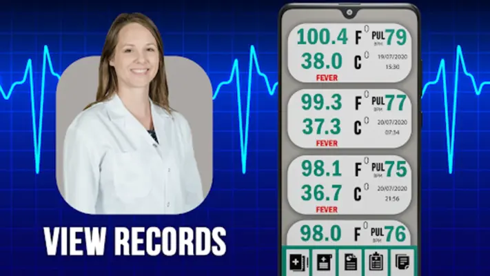 Body Temperature Thermometer android App screenshot 3